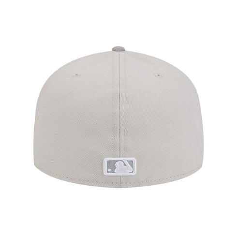 new york mets stone gray new era fitted cap