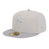 new york mets stone gray new era fitted cap