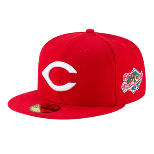 Cincinnati Reds 1990 MLB World Series 59Fifty Fitted left angle