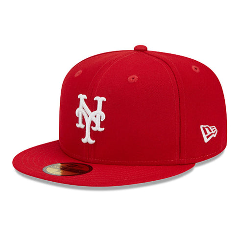 New York Mets Scarlet (1986) MLB World Series 59Fifty Fitted