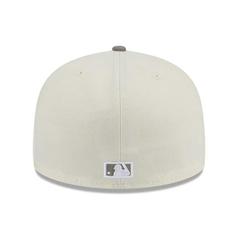 new era los angeles dodgers two tone color pack 59fifty fitted stone/grey