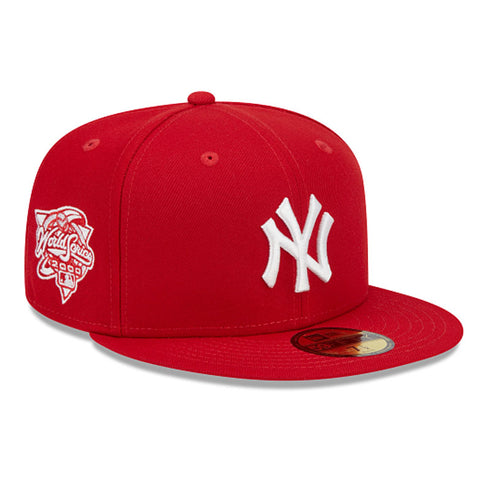 New York Yankees Scarlet (2000) MLB World Series 59Fifty Fitted