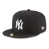 New York Yankees Black & White 59Fifty Fitted left angle