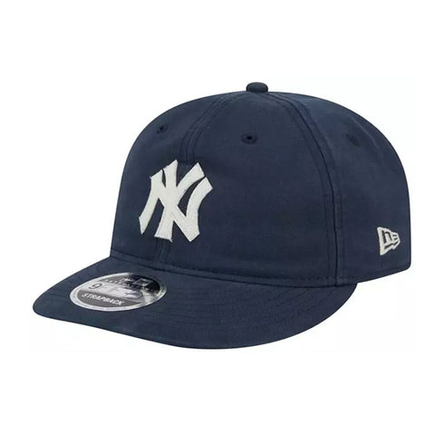 New York Yankees Canvas Felt Logo 9Fifty Strapback left view