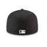New York Yankees Black & White 59Fifty Fitted back view