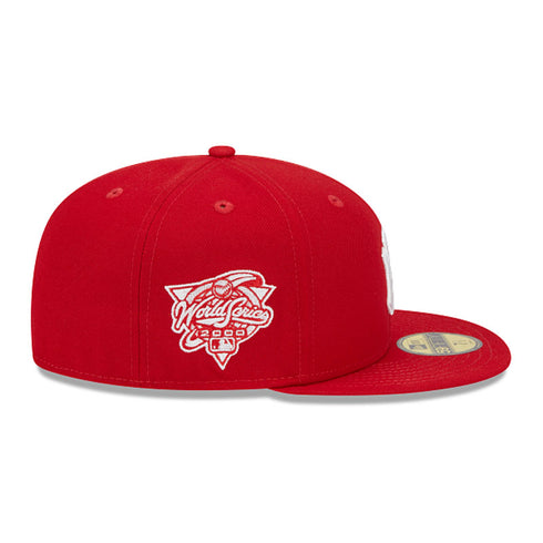 New York Yankees Scarlet (2000) MLB World Series 59Fifty Fitted