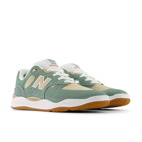 new balance tiago lemos numeric 1010 sage/tan sneaker