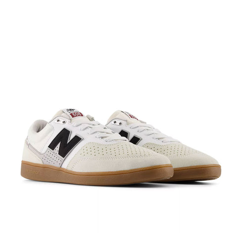 new balance numeric 508 brandon westagate pro model sneaker white/gum