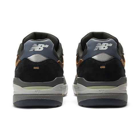 new balance numeric 933 tan/grey sneakers