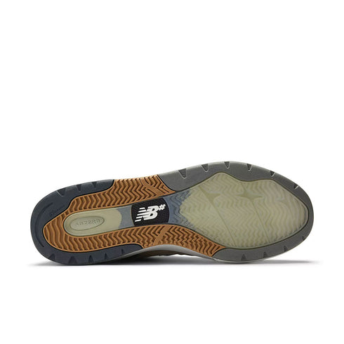 new balance numeric 933 tan/grey sneakers