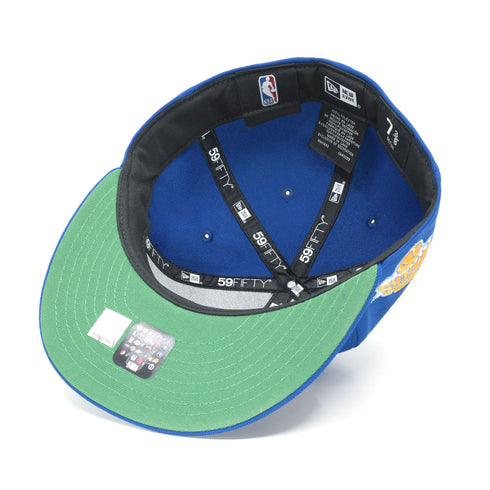 new york knicks light royal blue fitted hat