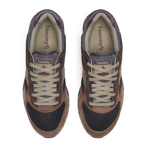 saucony shadow 5000 sneaker dark grey/plum