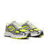 saucony grid jazz 9 yellow silver sneaker angled