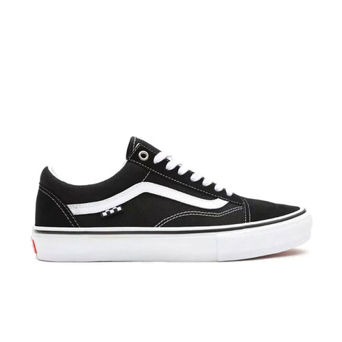 Skate Old Skool Black/White color sneaker right side