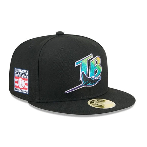 tampa bay rays hof fitted baseball cap