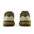 new balance numeric 306c timberwolf/dark moss sneaker