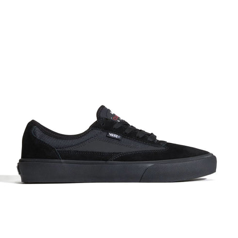vans curren caples sneaker black/black