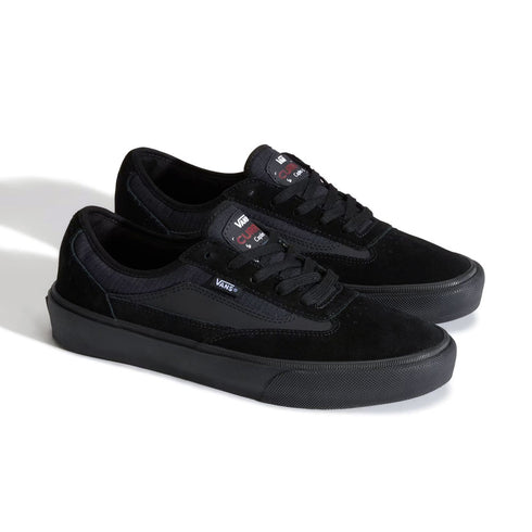 vans curren caples sneaker black/black