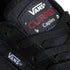 vans curren caples sneaker black/black