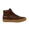 vans crockett high sneaker brown/gum