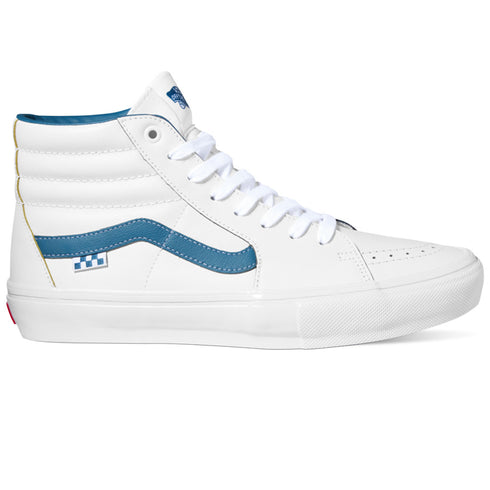 Skate Sk8-Hi Wearaway White/Blue colorway sneaker right side
