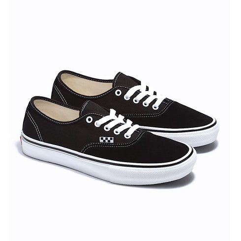 vans skate authentic sneakers black/white