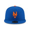 New York Mets Authentic Collection 59Fifty Fitted cap front view