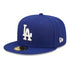 los angeles dodgers pop sweat fitted baseball hat
