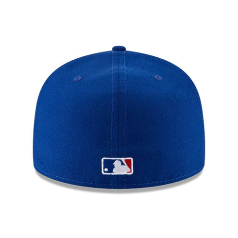 Chicago Cubs (2016) MLB World Series 59Fifty Fitted hat backside view