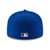Chicago Cubs (2016) MLB World Series 59Fifty Fitted hat backside view