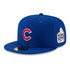 Chicago Cubs (2016) MLB World Series 59Fifty Fitted hat left angle view