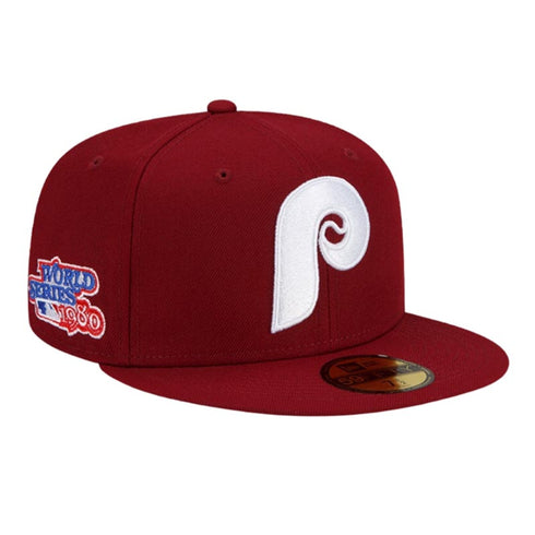 Philadelphia Phillies (1980) OTC World Series 59Fifty Fitted right angle view