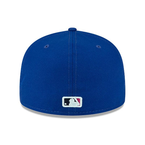Toronto Blue Jays "Polar Lights" 59Fifty Fitted hat backside view