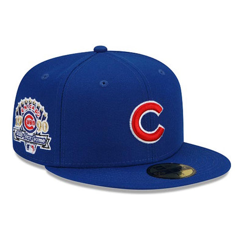 Chicago Cubs "Patch Up" All-Star Game 59Fifty Fitted hat right angle view
