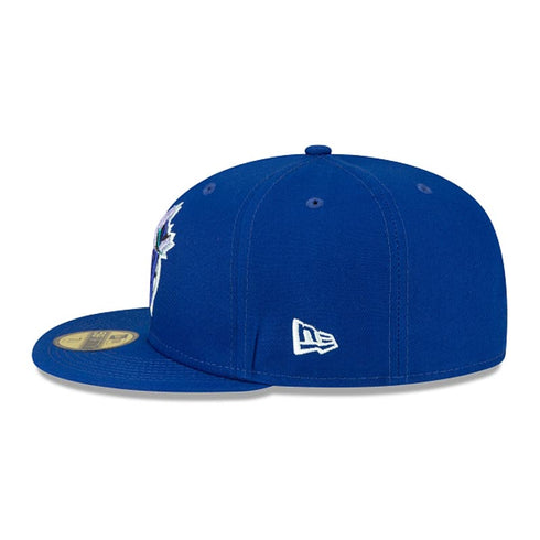 Toronto Blue Jays "Polar Lights" 59Fifty Fitted hat left side view