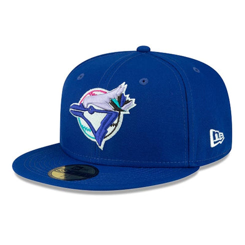 Toronto Blue Jays "Polar Lights" 59Fifty Fitted hat left angle view