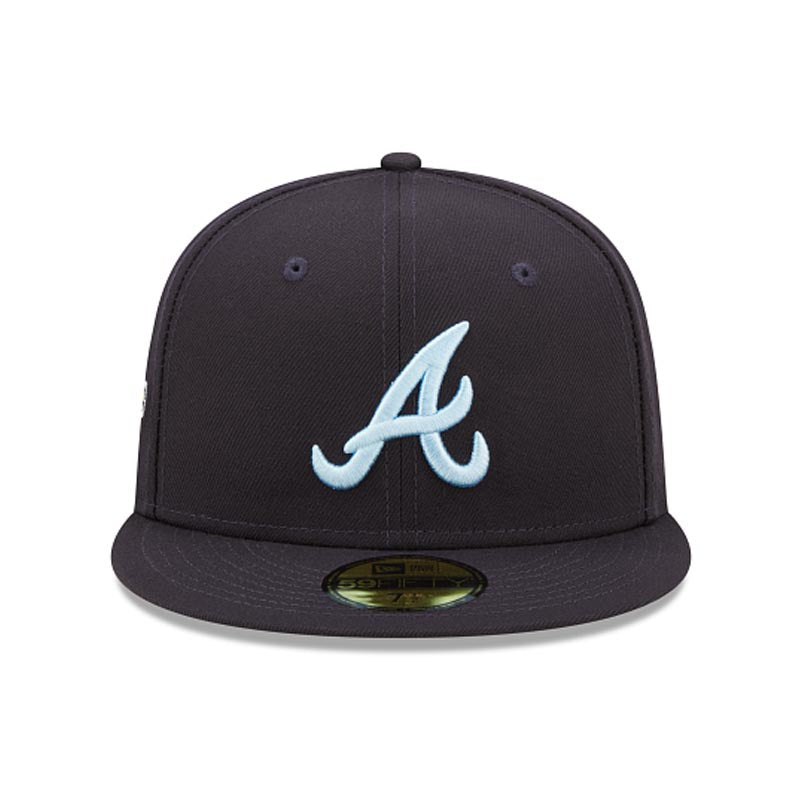 New Era 59FIFTY MLB Atlanta Braves Cloud Under Fitted Hat 7 5/8
